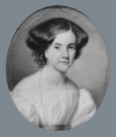 Portret van een Dame, ca. 1830 door George Harvey