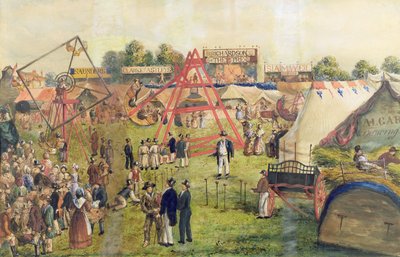 Croydon Fair, 1833 door George Hawkins