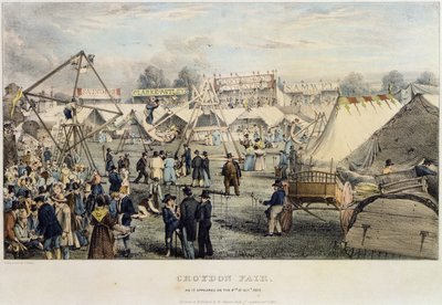 Croydon Kermis, 1833 door George Hawkins