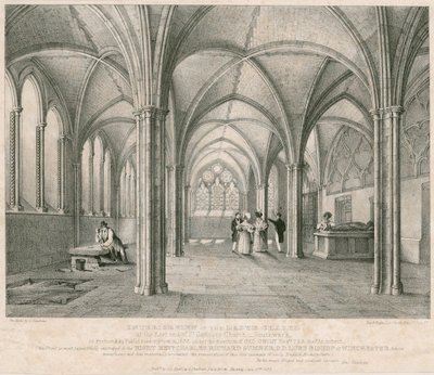 Interieur van de Ladye Chapel, aan het oostelijke uiteinde van de St Saviour