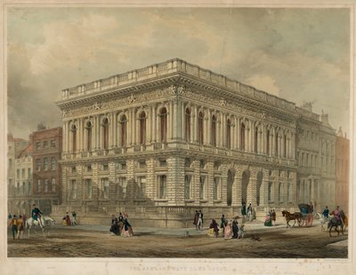 Het Army and Navy Club House, Londen door George Hawkins