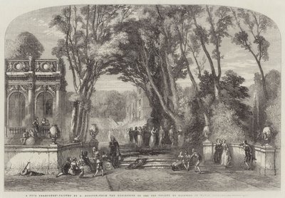 Een Fête Champêtre door George Haydock Dodgson