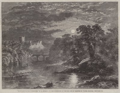 Richmond Castle, Yorkshire door George Haydock Dodgson