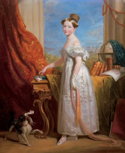 Portret van prinses Victoria door George Hayter