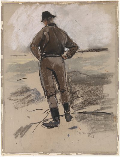 Grondwerker door George Hendrik Breitner