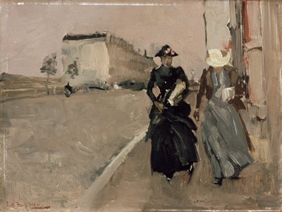 Windvlaag door George Hendrik Breitner