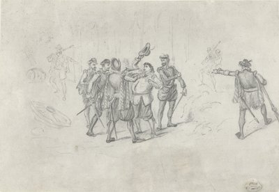 Historische voorstelling door George Hendrik Breitner