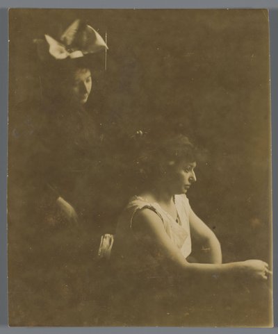 Portret van Marie en Lise Jordan door George Hendrik Breitner
