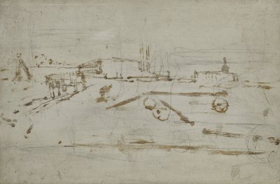 De rand van een stad door George Hendrik Breitner