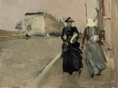 Windvlaag door George Hendrik Breitner
