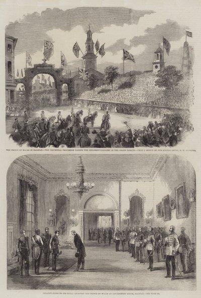 Koninklijk bezoek aan Canada door George Henry Andrews