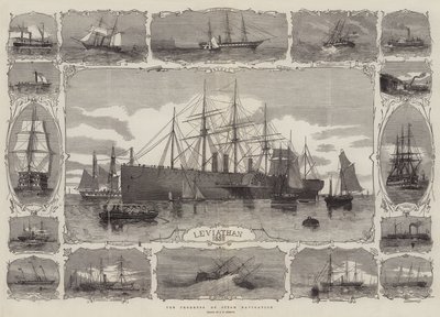 De Vooruitgang van Stoomnavigatie door George Henry Andrews