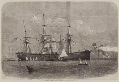 De Amerikaanse Stoomkorvet, Niagara door George Henry Andrews