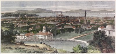 Uitzichten op de Stad Montreal, Canada Oost door George Henry Andrews
