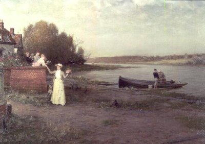 Nog een paar Afscheidsgroeten, 1890 door George Henry Boughton