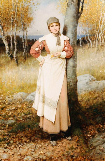 Een Roos in New England door George Henry Boughton