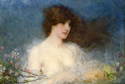 Een Lente Idylle door George Henry Boughton