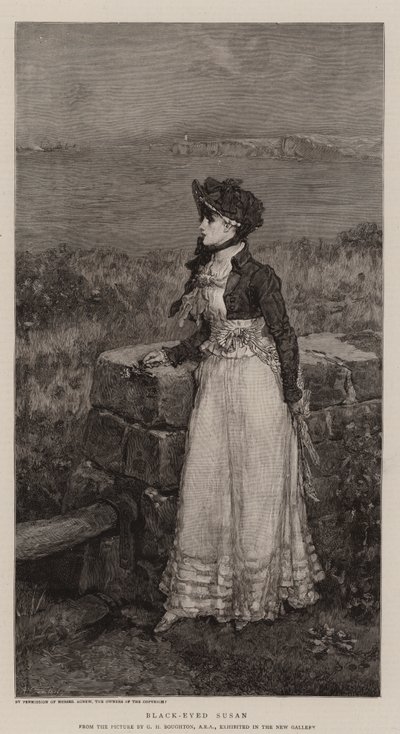 Zwartogige Susan door George Henry Boughton