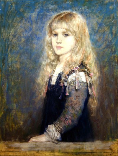 Portret van Esme Robb door George Henry Boughton
