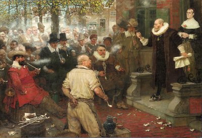 De rebellie van de rokers door George Henry Boughton