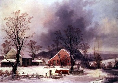 Terug naar de Boerderij door George Henry Durrie