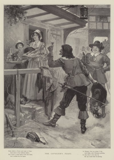 De toast van de cavalerist door George Henry Edwards