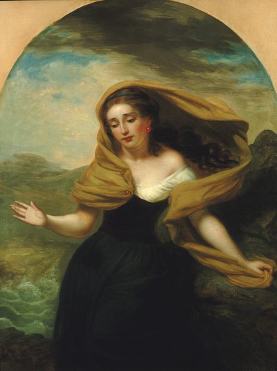 Miranda uit De Storm, 1856 door George Henry Hall