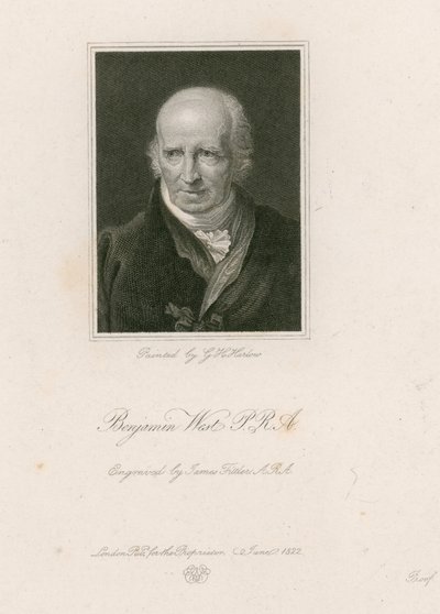 Benjamin West door George Henry Harlow