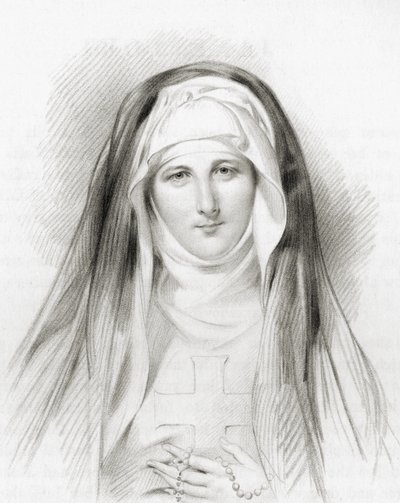 Jane Porter, gegraveerd door J. Thomson, uit 