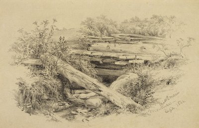Montrose, New York, 1862 door George Henry Smillie
