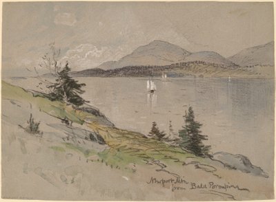 Newport Mountain vanaf Bald Porcupine door George Henry Smillie