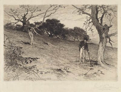 Boomgaard door George Henry Smillie