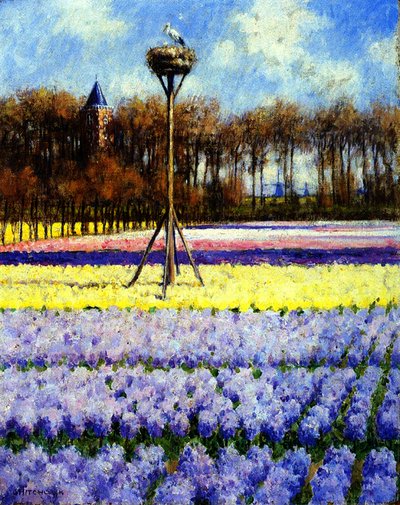 Het Ooievaarsnest, Holland door George Hitchcock