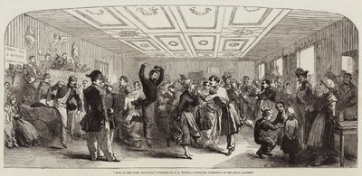 Bal in het kamp, Boulogne door George Housman Thomas