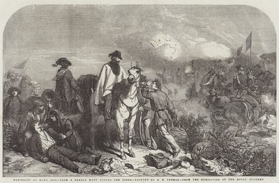 Garibaldi in Rome, 1849 door George Housman Thomas