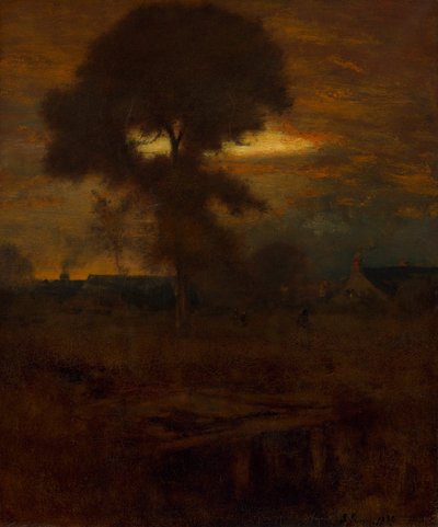 nagenieten door George Inness