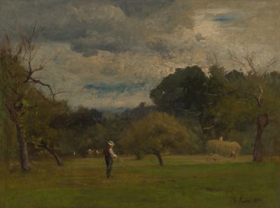 Oogst, Montclair, New Jersey door George Inness