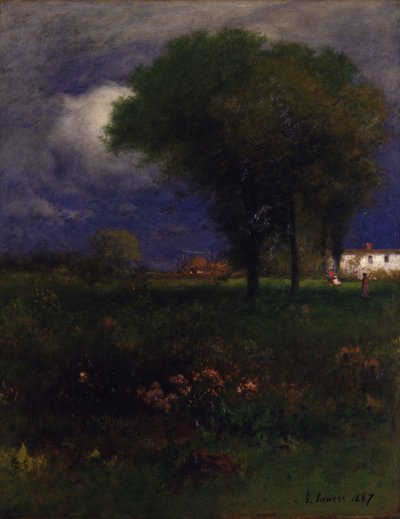 Middag in september door George Inness