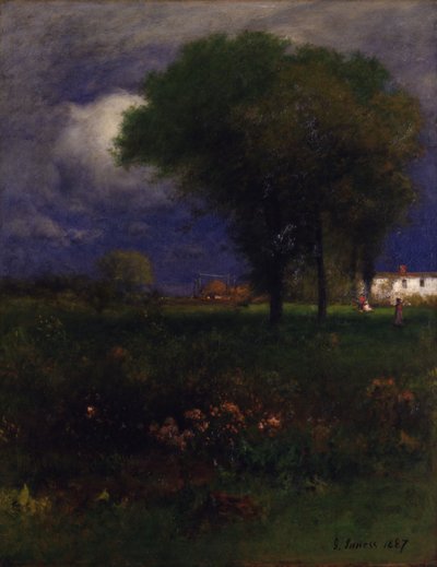 Septembermiddag, 1887 door George Inness