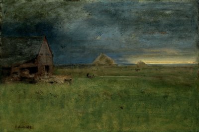 De Eenzame Boerderij, Nantucket, 1892 door George Inness