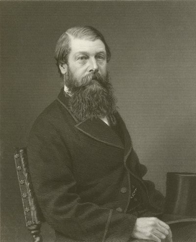 Zeer Eerwaarde Lord Wrottesley, Lord-Lieutenant van het graafschap Stafford door George J. Stodart