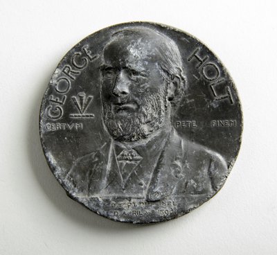 Liverpool University George Holt medaille voor Fysiologie door George James Frampton