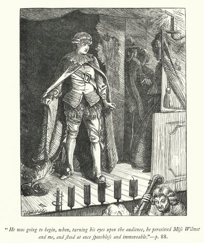 Illustratie voor The Vicar of Wakefield (gravure) door George John Pinwell