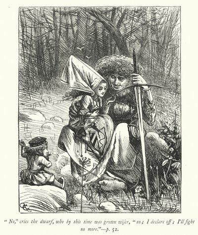 Illustratie voor The Vicar of Wakefield (gravure) door George John Pinwell