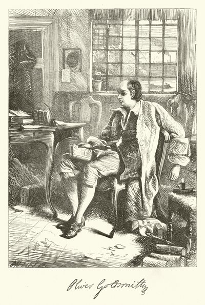 Oliver Goldsmith door George John Pinwell