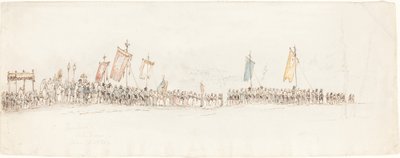 Religieuze Processie in Landeck door George Jones