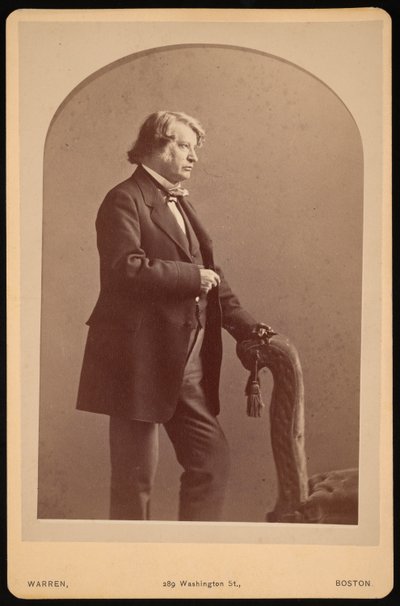 Portret van Charles Sumner 1811-1874, Tussen 1872 en 1874 door George K Warren
