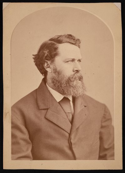 Portret van Oliver Wolcott Gibbs door George K Warren