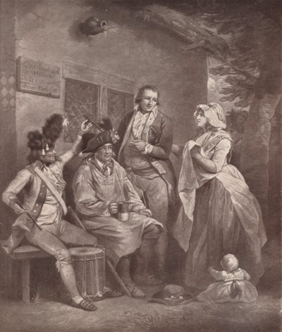 Trepanning a Recruit, 1791 1909 door George Keating