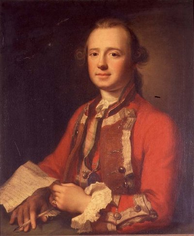 Portret van Generaal Sir Adolphus Oughton door George Knapton